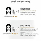 Pramy Matte Setting Spray Oil Control Black Bottle 100ml