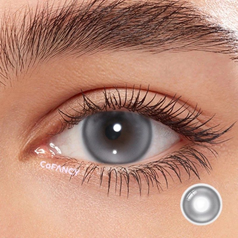 CoFancy 1-Day Colored Contact Lenses Moon Mini -2.00 10pcs