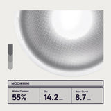 CoFancy 1-Day Colored Contact Lenses Moon Mini -5.50 10pcs
