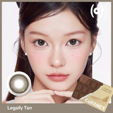 CoFancy可糖日抛美瞳律师冷棕±000 10枚