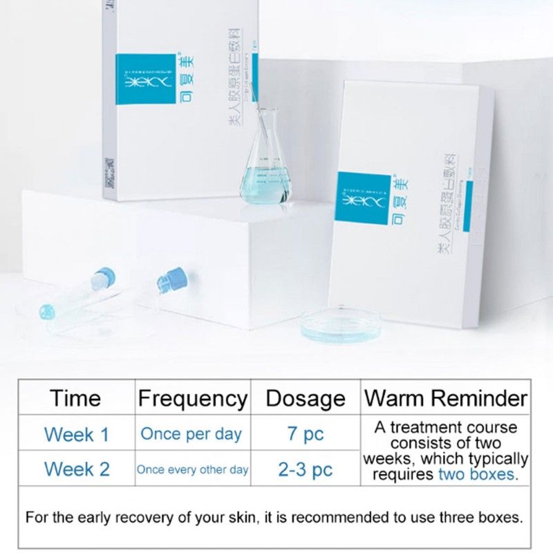 Kefumei Human-like Recombinant Collagen Repair Mask 1pcs