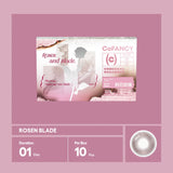 CoFancy 1-Day Colored Contact Lens Rosen Blade ±000 10pcs