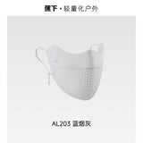 Beneunder蕉下轻薄无痕护眼角防晒口罩AL203蓝烟灰
