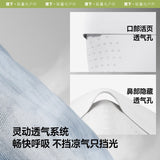 Beneunder蕉下轻薄无痕护眼角防晒口罩AL203蓝烟灰