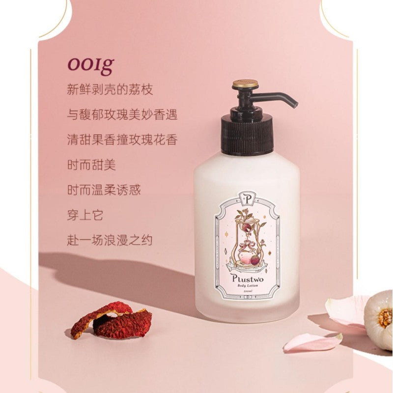 Plustwo Fragrance Body Lotion Rose Lychee 200ml