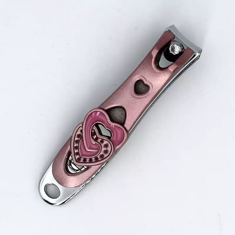 Rimei金达日美碳钢指甲剪粉色A6555