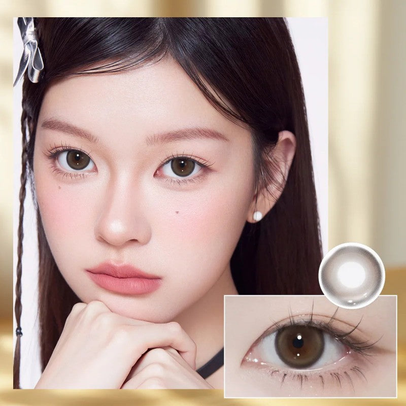 CoFancy可糖高光系列日抛美瞳冰滴乌龙-4.00 10片