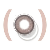 CoFancy 1-Day Colored Contact Lens Brown Barbie -8.00 10pcs