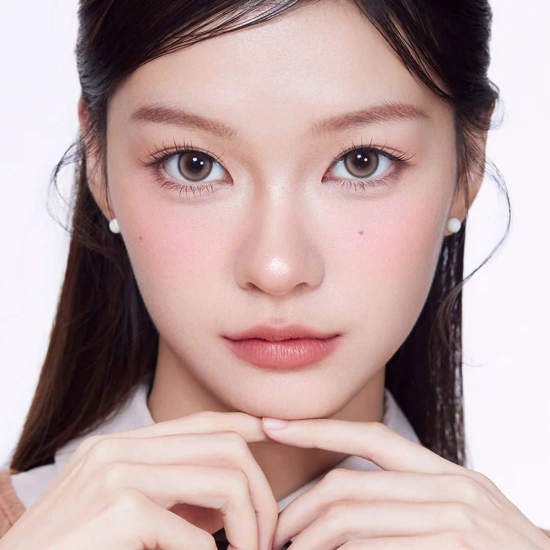 CoFancy 1-Day Colored Contact Lens Sweet Brown -3.50 10pcs