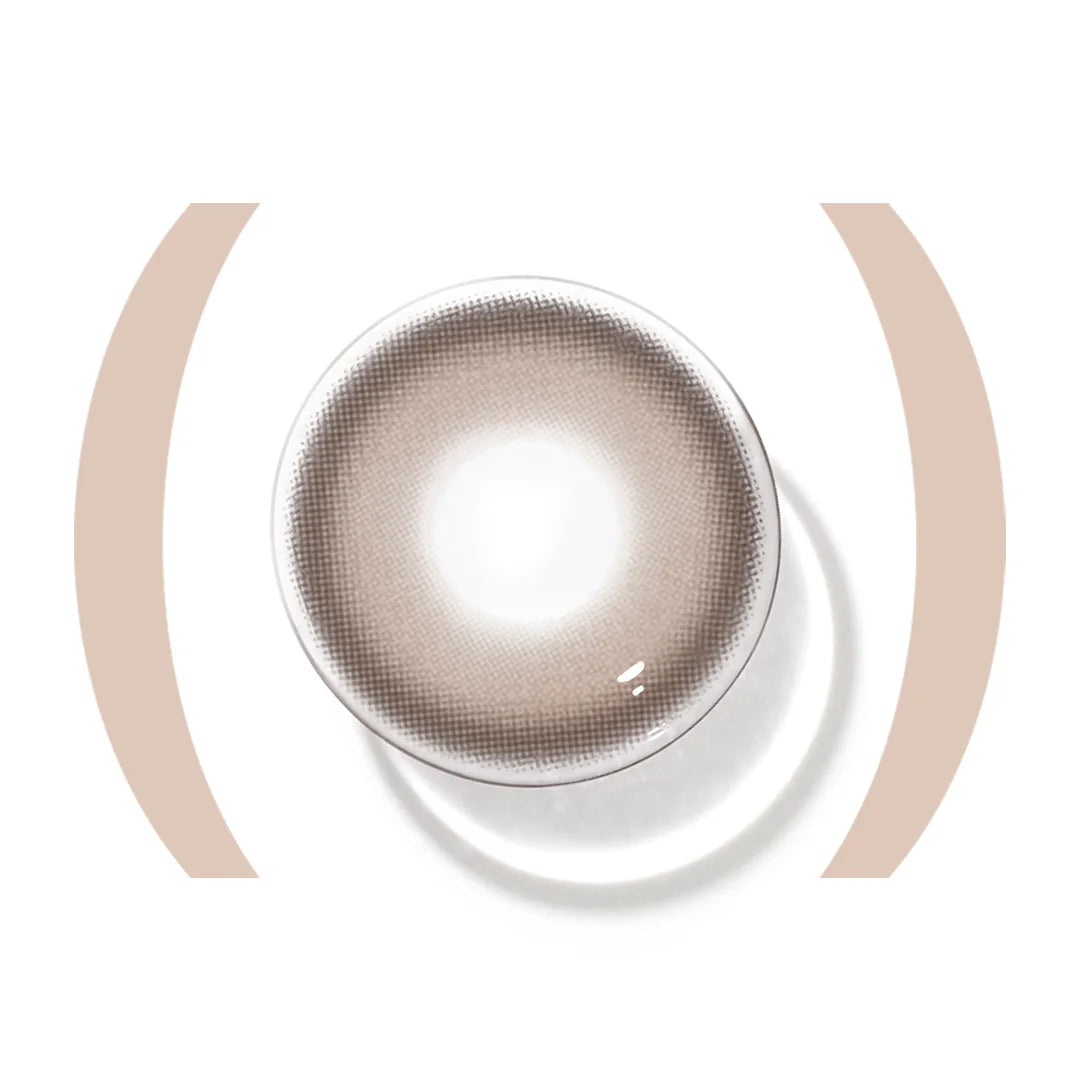 CoFancy 1-Day Colored Contact Lens Sweet Brown -3.50 10pcs