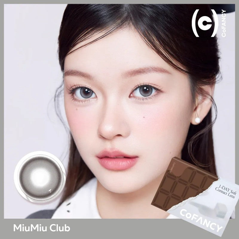 CoFancy 1-Day Colored Contact Lens MiuMiu Club -4.00 10pcs