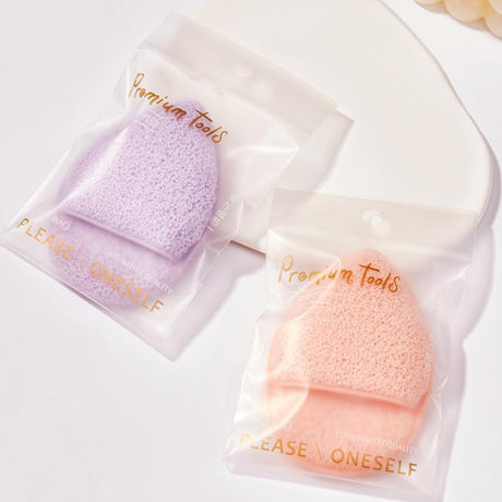 Gecomo Glove-Style Cleansing Puff Peach Pink G2083-2