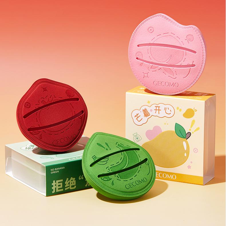 Gecomo Triangular Black Pineapple Puff Green G2110-3