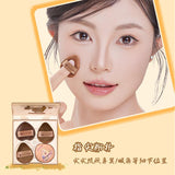 Gecomo Capybara Thumb Mini Powder Puff Set 4pcs