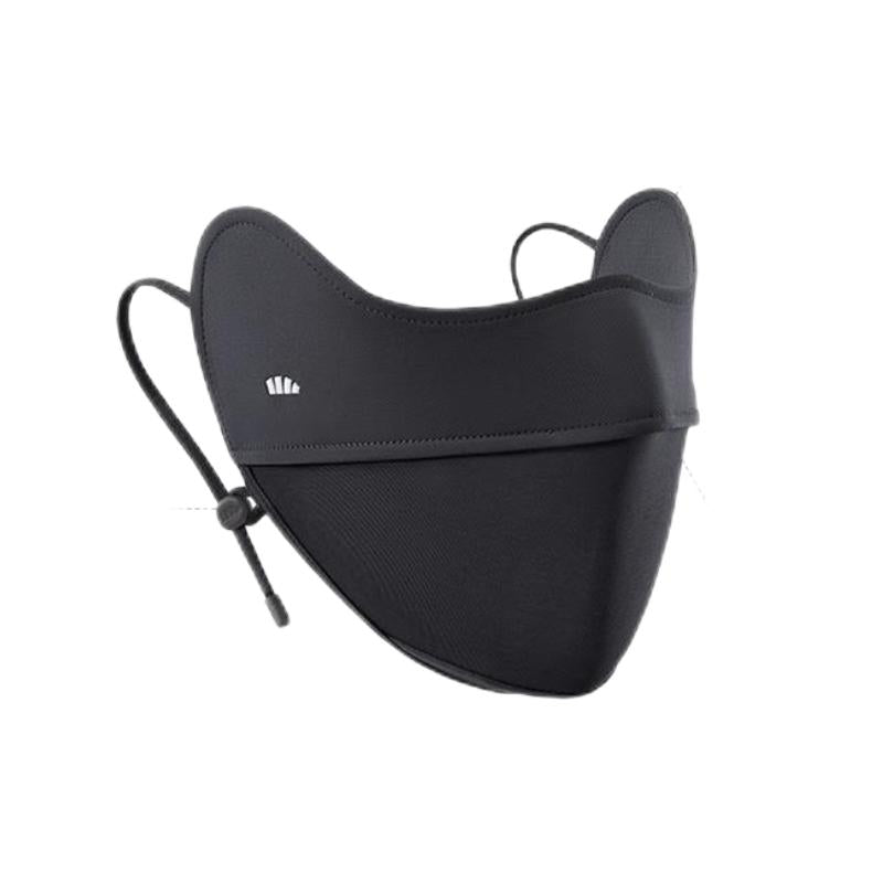 Beneunder Sun Protection Anti-UV Face Cover Mask Cloudy Black