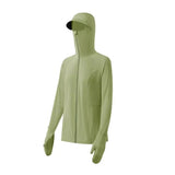 Beneunder蕉下女士收腰全防护防晒衣AL823漫野绿 XL码