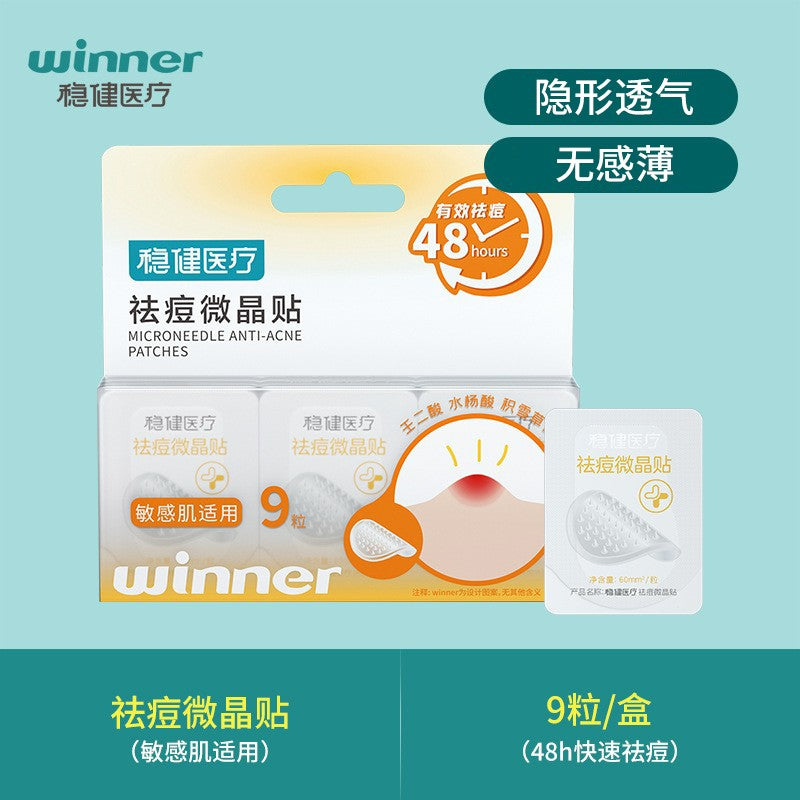 Winner Microneedle Anti-Acne Patches 9pcs