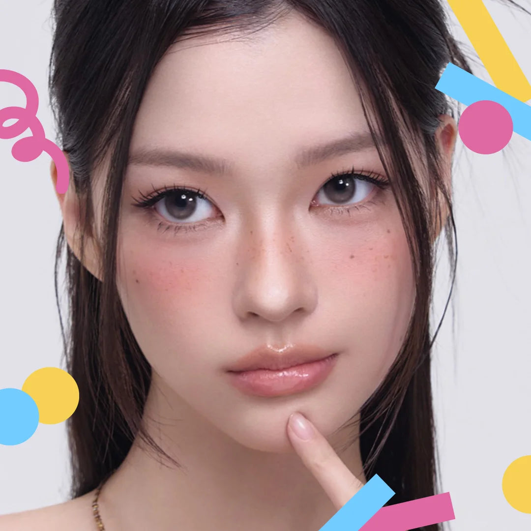 CoFancy Chupa Chups 1-Day Colored Contact Lens Jazzy Latte ±000 10pcs