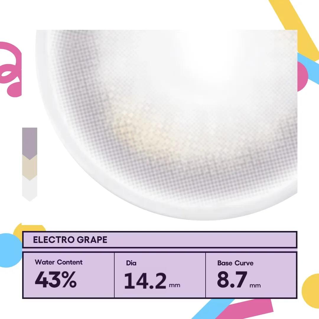 CoFancy可糖日抛美瞳果味节拍±000 10片 (含水量: 43%)