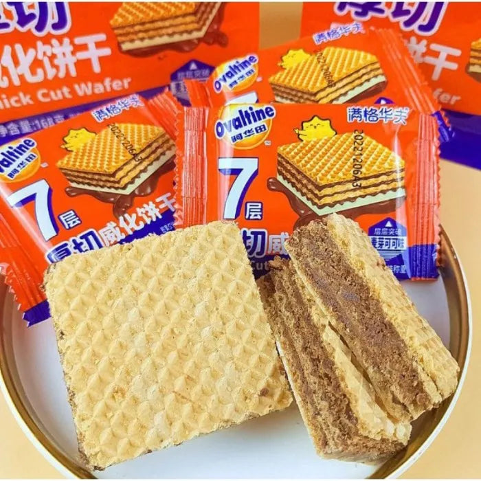 Ovaltine阿华田厚切威化饼麦芽可可味 85g
