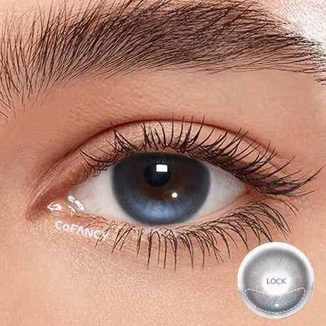CoFancy 1 Month Colored Contact Lens Berry Mirage ±000 2pcs