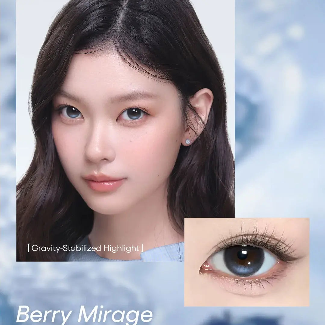 CoFancy 1 Month Colored Contact Lens Berry Mirage ±000 2pcs