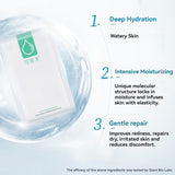Kefumei Comfy Sodium Hyaluronate Repair Mask 5pcs