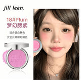 Jill Leen单色柔雾腮红#18梦幻腮紫