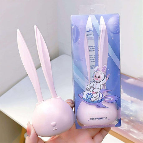 Smooth Plastic炫彩芬龄萌兔越时空修眉刀 2枚