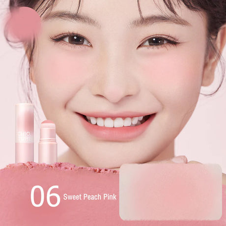 Chioture Just Poke Blush Stick #06 Sweet Peach Pink