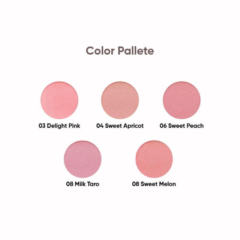 Chioture Just Poke Blush Stick #06 Sweet Peach Pink