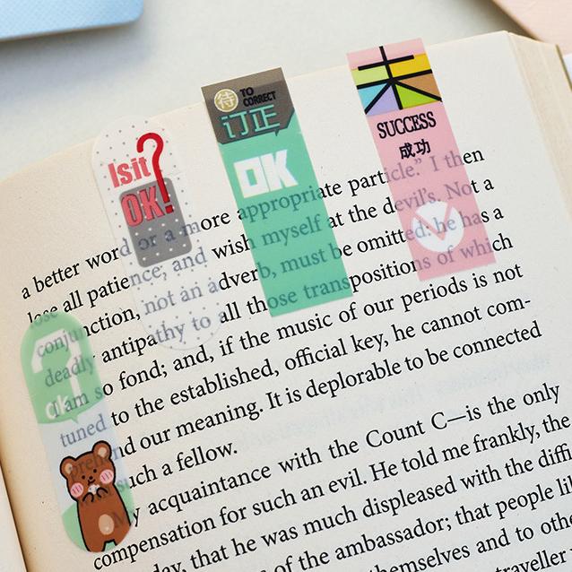 Magica Memo四色可撕变签贴 100枚