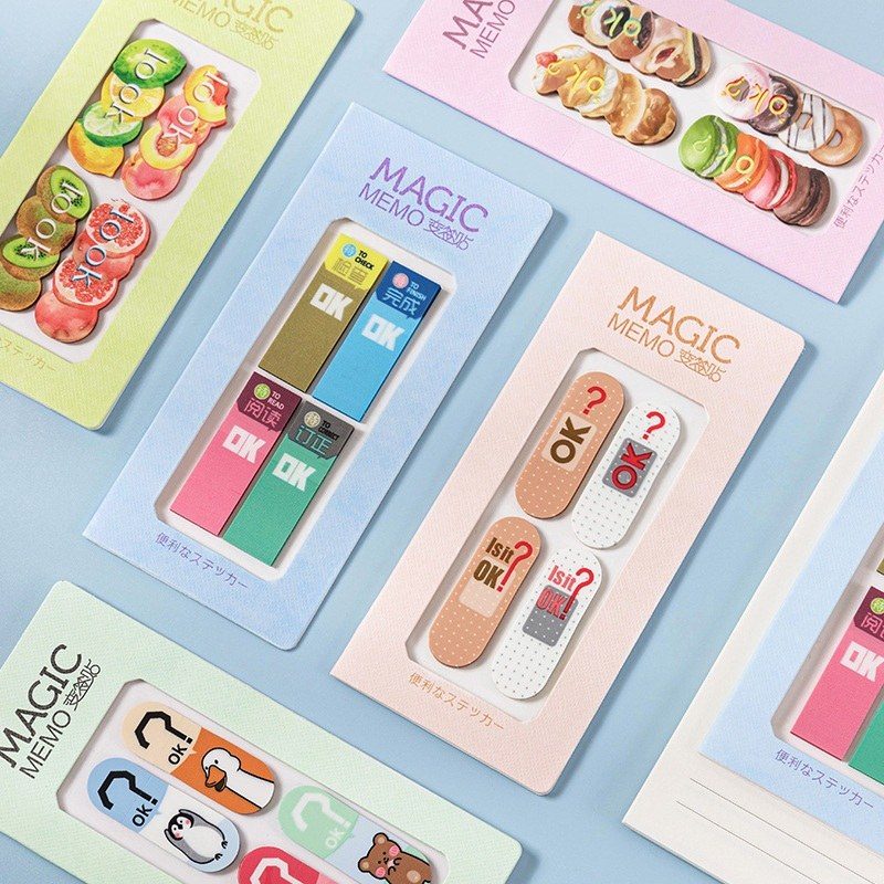 Magica Memo四色便签贴 100张