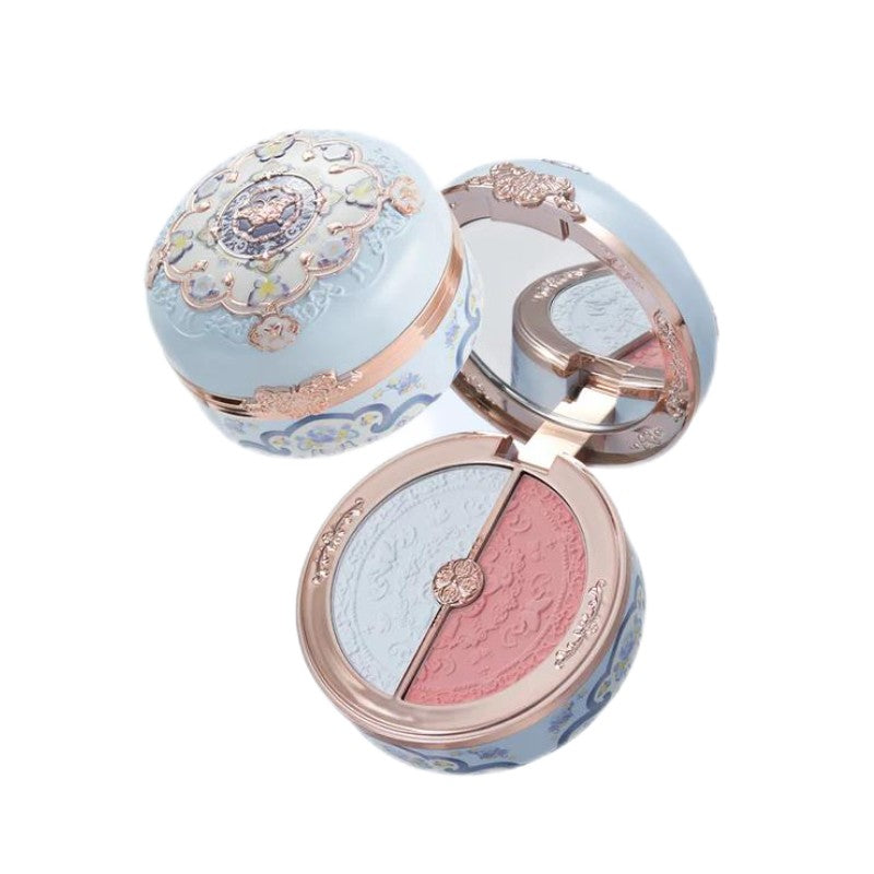 Flower Knows Butterfly Cloud Collar Rouge Box Highlighting & Blush Duo Powder #02 Seaborne Moon