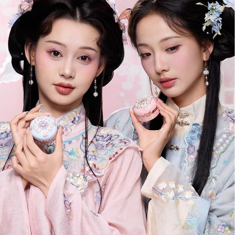 Flower Knows Butterfly Cloud Collar Rouge Box Highlighting & Blush Duo Powder #02 Seaborne Moon