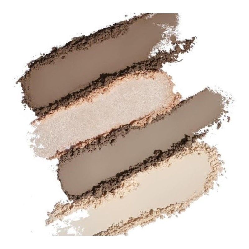 Flower Knows Butterfly Cloud Collar Highlight & Contour Palette #02 Tawny Tea