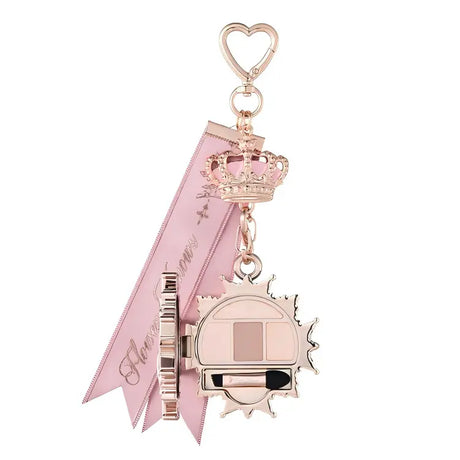 Flower Knows Knight Unicorn Eyeshadow Palette & Charm #01 Gilt Pink