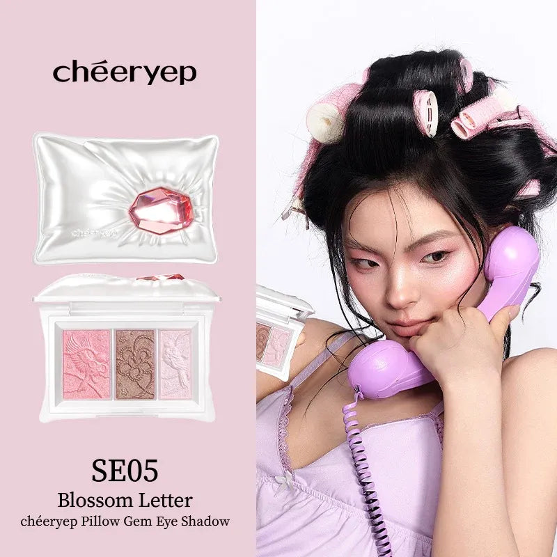 Cheeryep Pillow Gem Eye Shadow #SE05 Blossom Letter