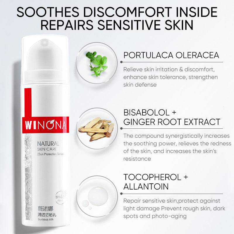 Winona Sunblock Milk Sunscreen SPF48 PA+++ 50g
