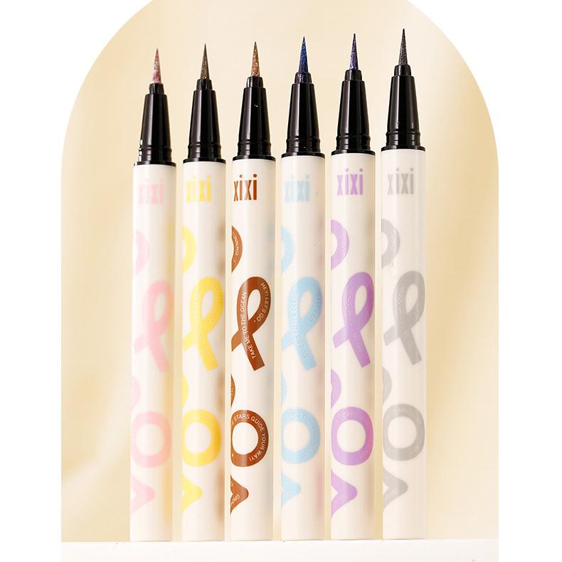 Xixi Punk Metal Diamond Eyeliner Pen #05 Purple Aurora