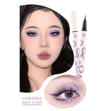 Xixi Punk Metal Diamond Eyeliner Pen #05 Purple Aurora