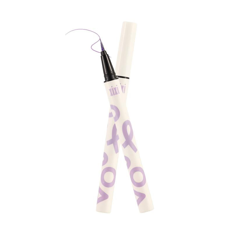 Xixi Punk Metal Diamond Eyeliner Pen #05 Purple Aurora