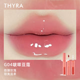 Thyra昙雅啵唧啵唧双头唇釉镜面水光#啵唧豆蔻