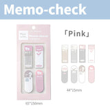 Planwith可撕便签贴标记贴分类索引贴Pink