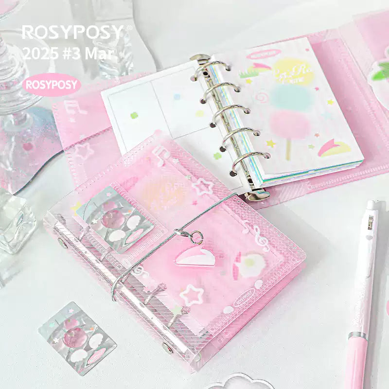 Rosy Posy Dialog Box M5 Journal Strawberry