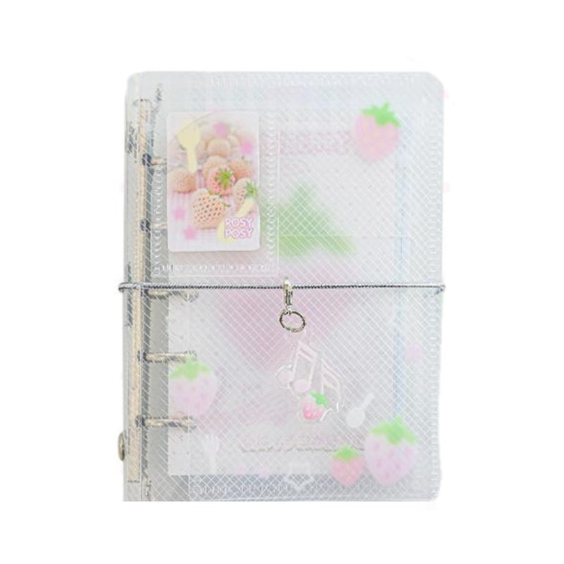 Rosy Posy Dialog Box M5 Journal Strawberry