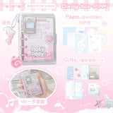 Rosy Posy Dialog Box M5 Notebook Pink
