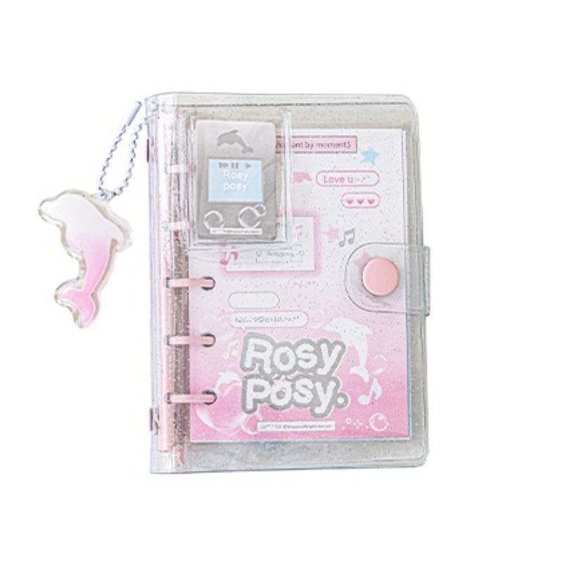 Rosy Posy Dialog Box M5 Notebook Pink