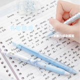 Rosy Posy Soft Ballet Ribbon Gel Pen Blue 4pcs