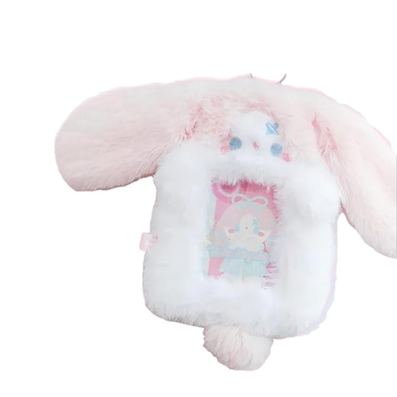 Rosy Posy Tutu & Byebye Soft Fluffy Cute Card Holder Caicai
